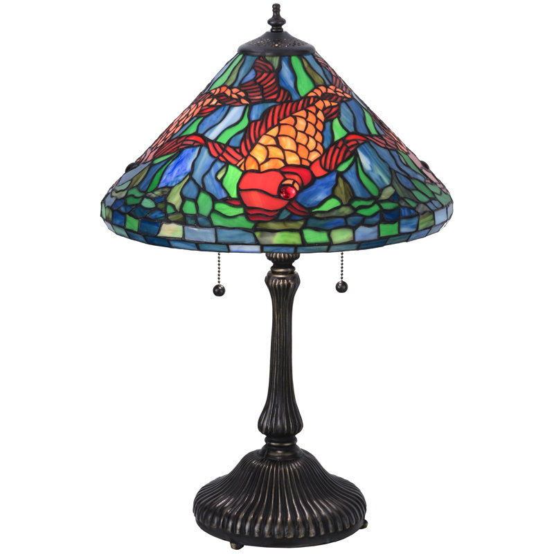 Meyda Tiffany & Stained Glass Table Lamp