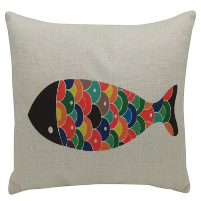 Nerys Feather Throw Pillow