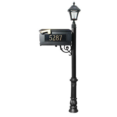 Lewiston 72" H In-Ground Decorative Post