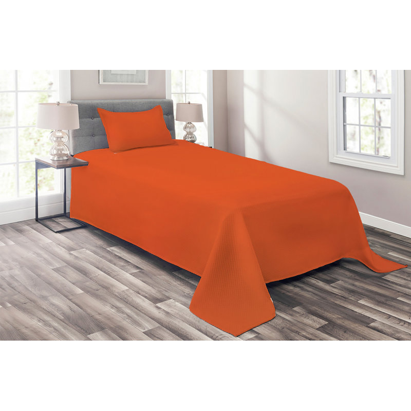 Modern & Contemporary Coverlet, Twin Bedspread + 1 Sham