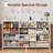 55.12" W Dresser For Bedroom With Mirror & 10 Drawers, Bedroom Dressers With Led Lights & Charging Station-1316397175