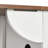 K&K 55.5" Farmhouse Kitchen Island With Drop Leaf-791954443