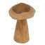 Décoration décorative champignon en bois de teck brun-2130979967