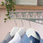 JVL 2 Tier Clothes Drying Airer, White