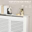 Humberto Radiator Cover Modern Cabinet White-124322511
