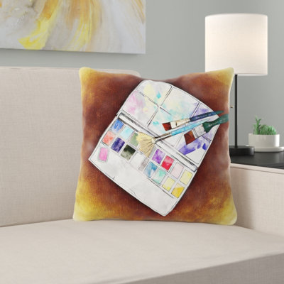 Housse et insert de coussin décoratif extérieur Valero Paint