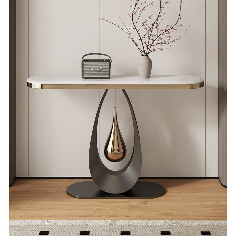 Table d'appoint Torddrop Accent, 33.46" H x 39.37" W x 11.81" D