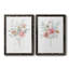 «Whimsical Wildflowers I», ensemble de 2 peintures sur toile encadrées-1927993434-1927993435