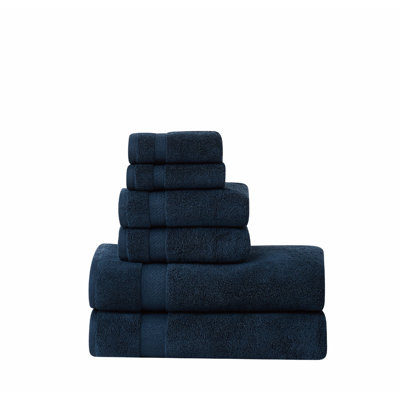 Ensemble de serviettes de bain en mélange de coton 6 pièces Brooklyn