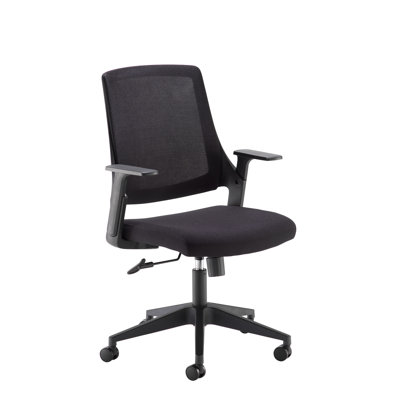Black Mesh Back Operator Chair