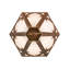 Luminaire suspendu 1 lumières simple urn