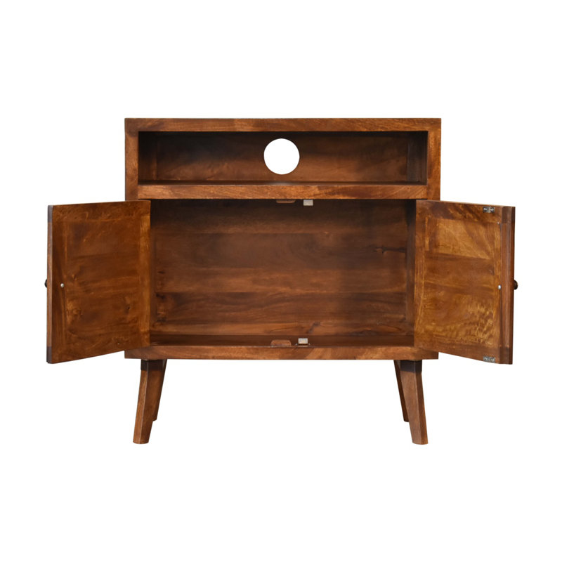 Tidaholm Solid Wood 2 - Door Standard Accent Cabinet