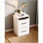 Bureau de coiffeuse compact 3 en 1 avec miroir rabattable et rangement, parfait pour les petites chambres et les espaces de vie modernes