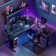 Kodee  63'' L Standing Desk Shaped Height Adjustable Desk with Headphone Hook for Home Office, 4-in 1 Electrical Outlet Included,Desk With Memory Controller，Easy to Assemble