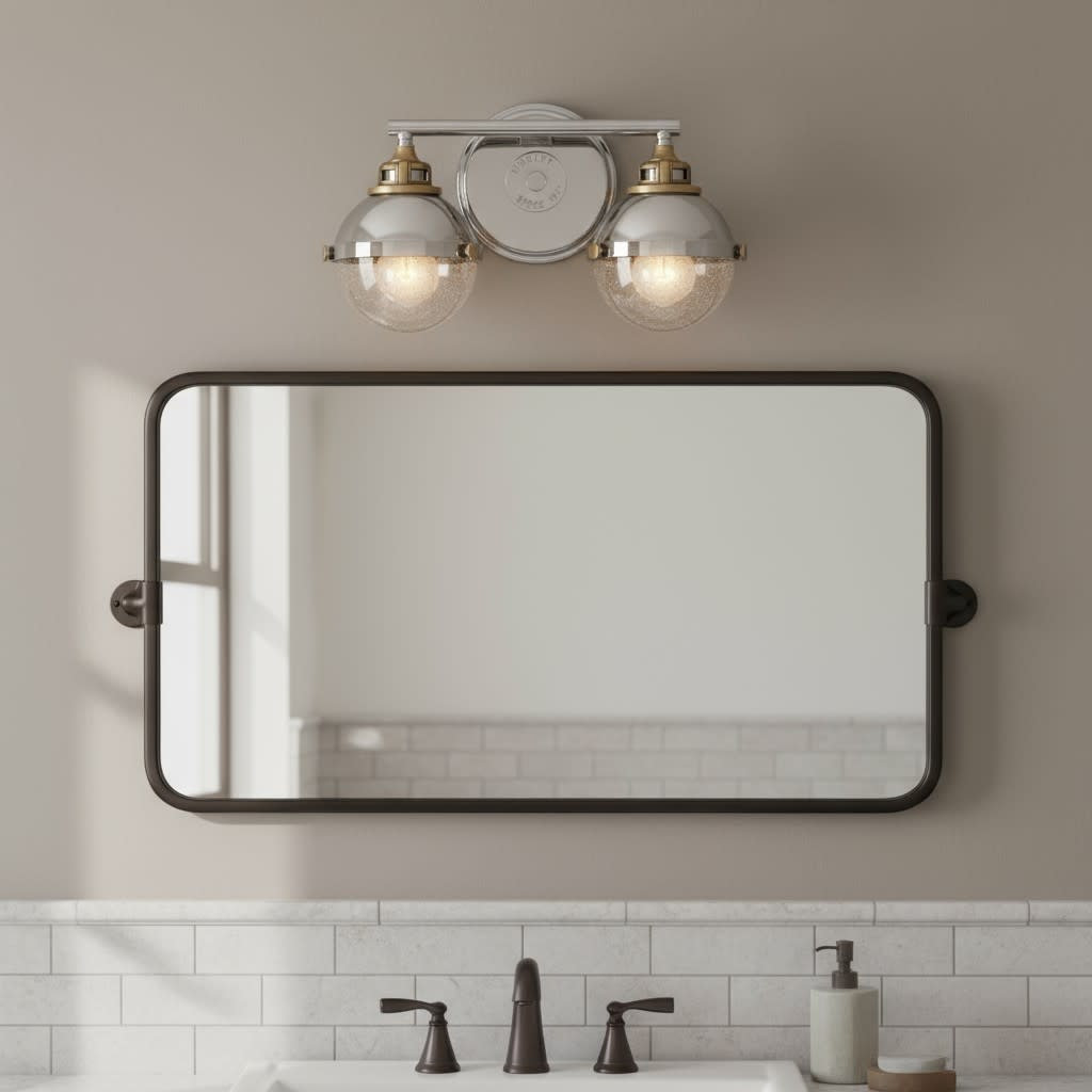 Kyoto 2-Light Dimmable Vanity Light