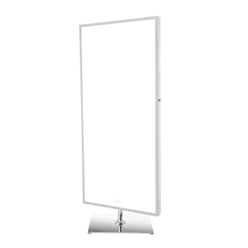 Miroir de maquillage pour coiffeuse Duchess, Argent