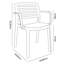 Wind - Armchair - Set Of 4-1453671790