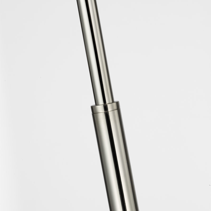 Visual Comfort Adjustable Cordless Pharmacy Floor Lamp, Polished Nickel, Polished Nickel