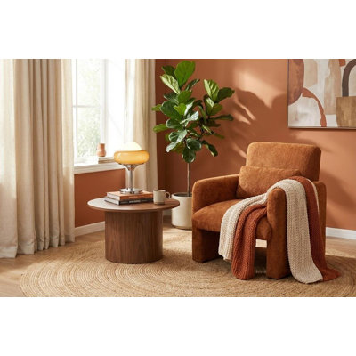 Canapé simple rembourré Modern Boucle