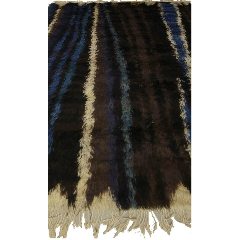 One-of-a-Kind Rectangle 5'2" X 8'10" Hand Knotted Area Rug