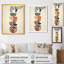 Minimal Geometrics Ethnic Balance - Art mural Mid-Century-1137834430-1137834425