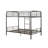 Bristol Gunmetal Finish Full/Full Bunk Bed