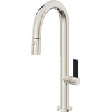 Pull-Down Prep/Bar Faucet With Button Sprayer