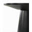 Table basse ronde avec base piédestal