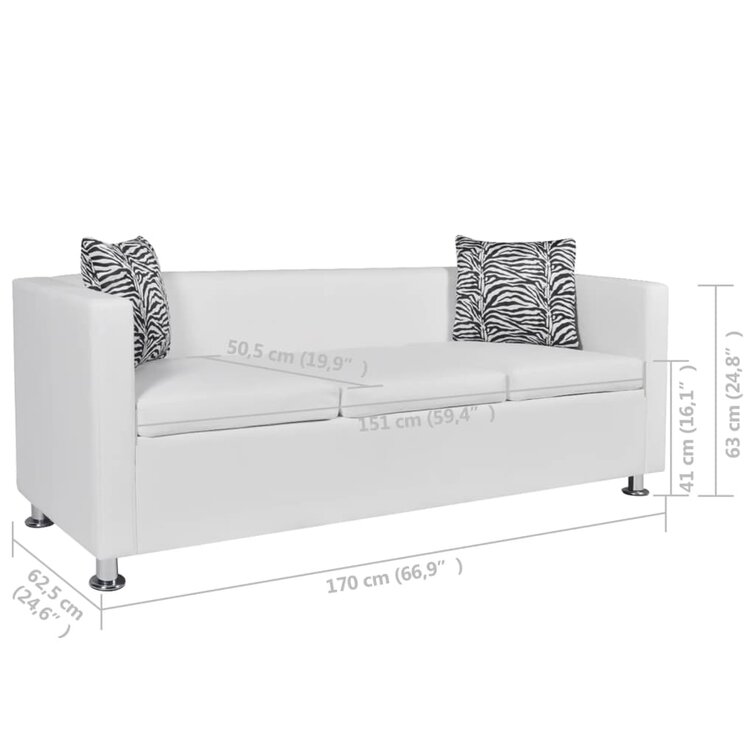 63cm x 63cm - Big Cushion, Large Couch Cushions