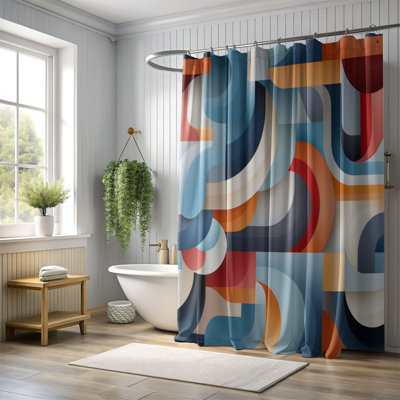 Rideau de douche Abstract Fusion - Premium