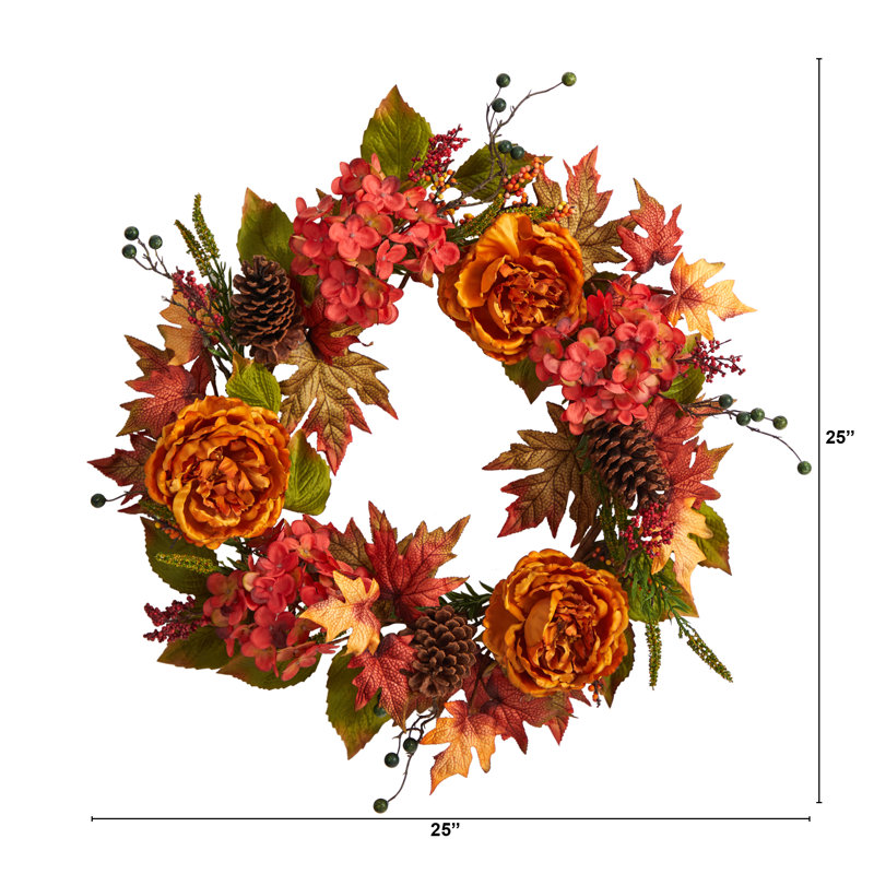 Faux 25'' Wreath