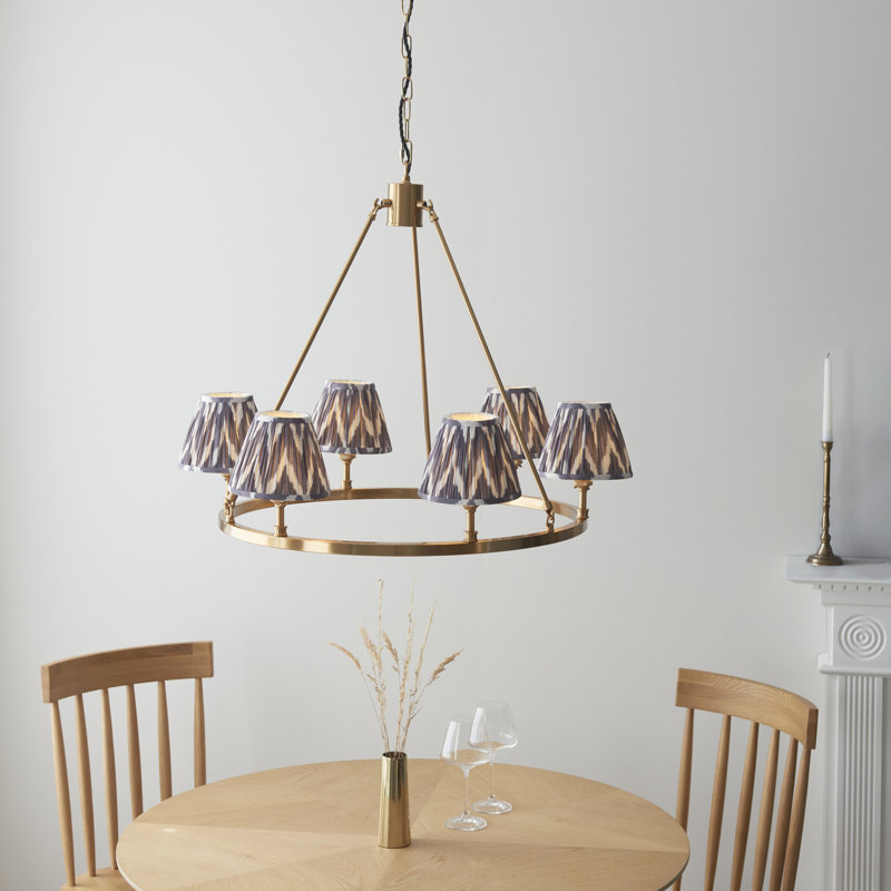 Chester 6 - Light Chandelier, Grey