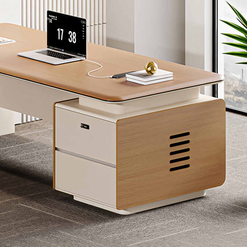 Bureau moderne, H 29,53 po x l 62,99 po x P 31,5 po