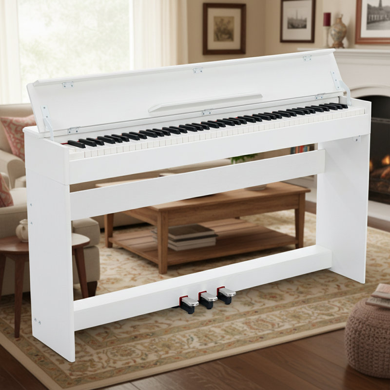 Playing Musical Instruments , White