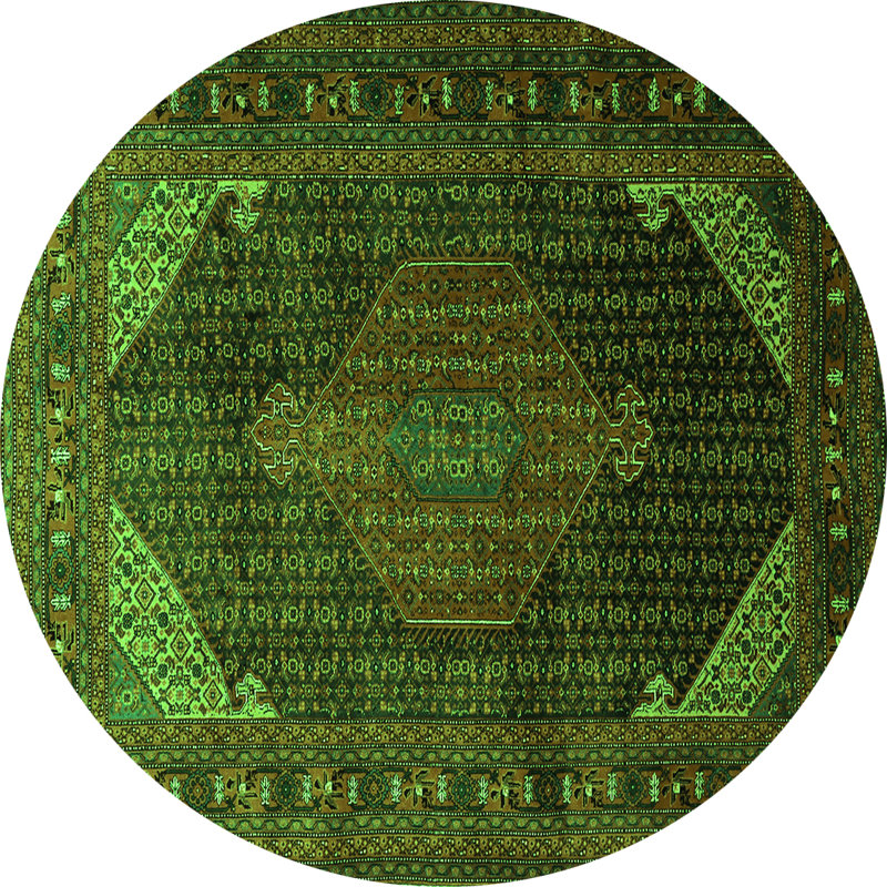 Tapis verts Traditional 659, Rond 4 pi
