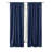 Ardelle Pure Blackout Premium Woven Yarns in a Thermal Rod Pocket w/ Backtabs Curtain Panel-713377594-713377572