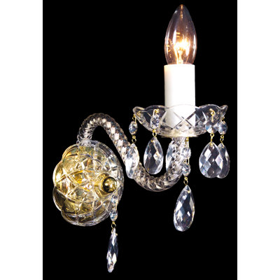 Lampe murale bougie 1 lumières Kleinschmidt