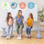 Tabouret ECR4Kids Twist Active, hauteur de siège 18 po, mobilier de salle de classe-83621311
