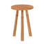 Table de bout en bois massif avec plateau rond Rolf