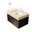 Wall Mounted With Stone Top