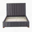Lit double gris foncé-46505207