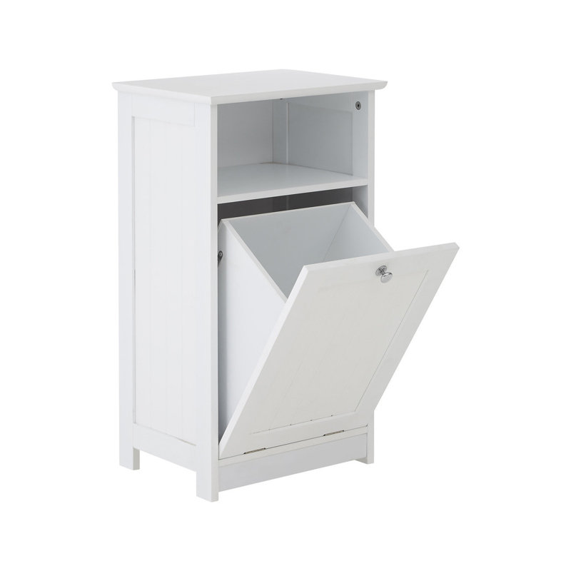 Wood Cabinet Laundry Hamper