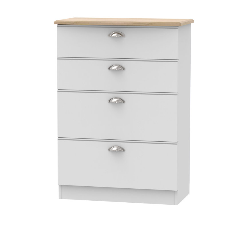 Fully Assembled McVille 4 Drawer Chest