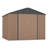 Galvanized Steel Horizontal Storage Shed-93574006-93574007