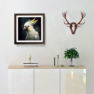 Cockatoo Conceptual Art No.2 - Framed Print