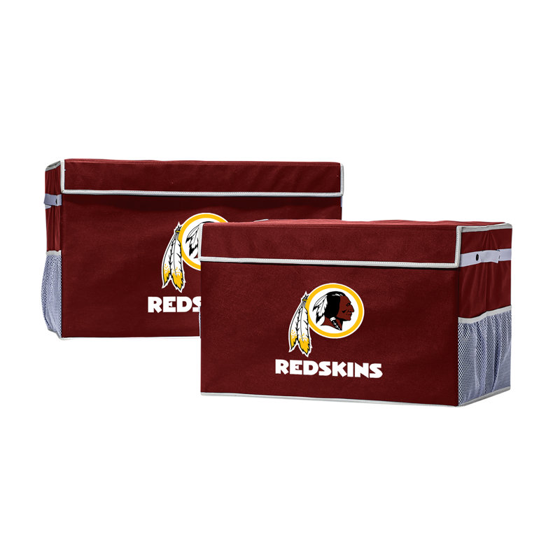 Franklin Sports NFL Mesh Box, Washington Redskins, 14 H x 14 W x 22 D