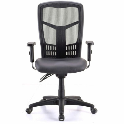 Fauteuil de direction antimicrobien à haut dossier