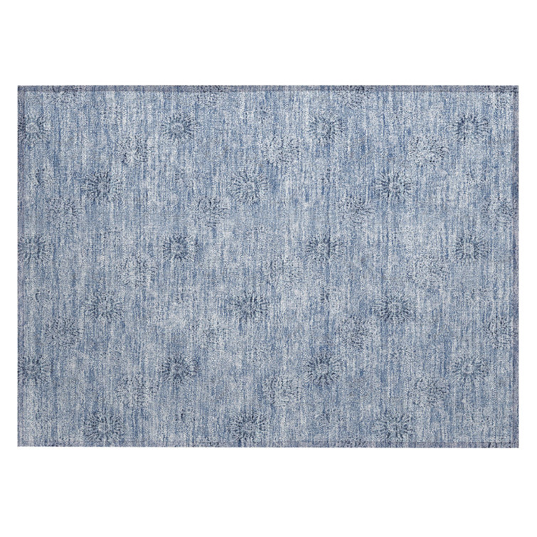 Leis Floral Indoor Rug