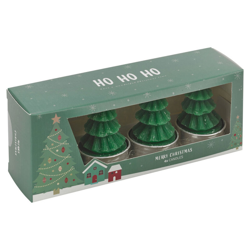 Unscented Tealight Candle, Green