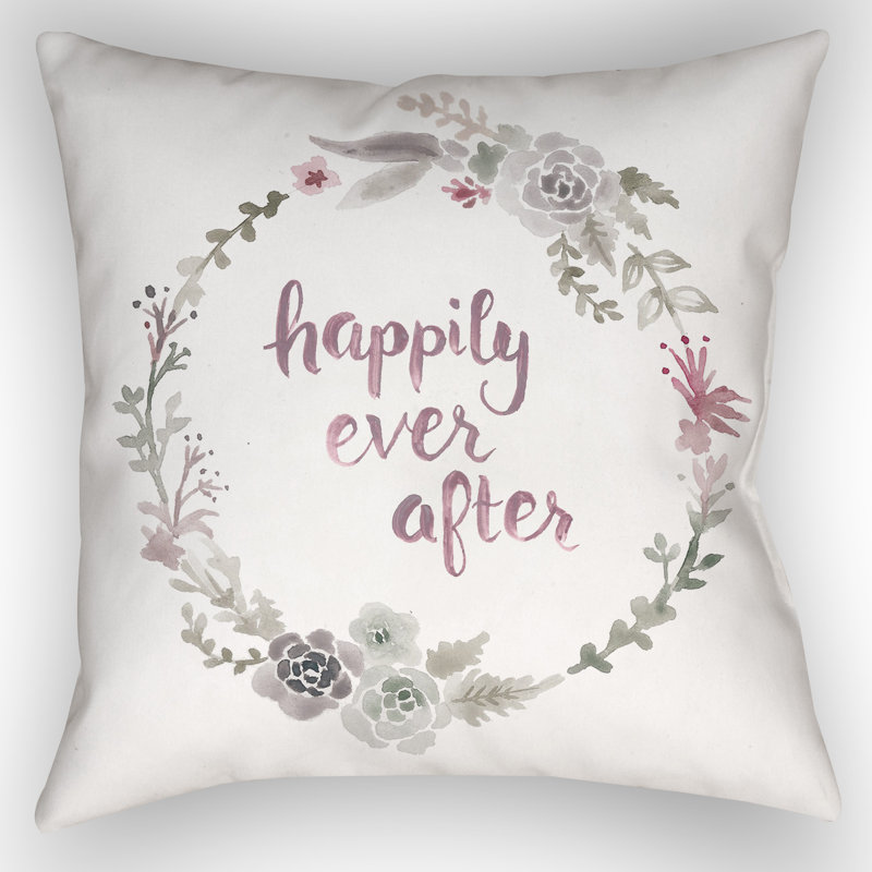  Indoor/Outdoor Throw Pillow, 20" H x 20" W x 4" D, Red